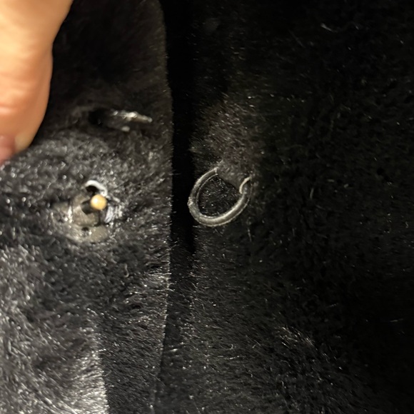 Vintage 70s Furrocious Faux Fur Long Swing Coat - Made in Canada - L/XL - Picture 11 of 14